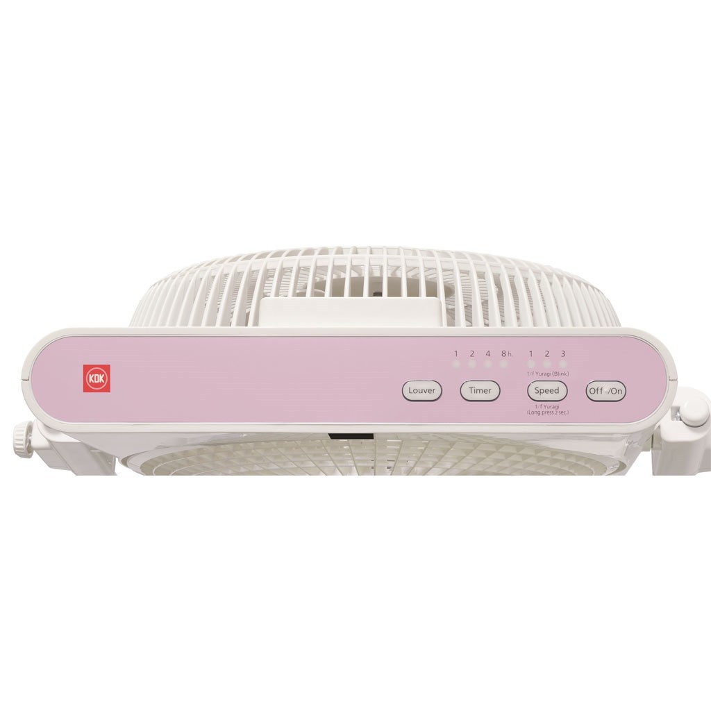 Quạt Hộp KDK SS30X Có Chân - Tím Bạc - Hàng Chính Hãng