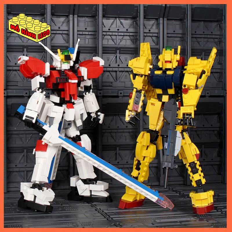 Đồ chơi mô hình gundam Hsanhe 2800-2809 lắp ghép Mobile Suit Gundam NoBrandABS