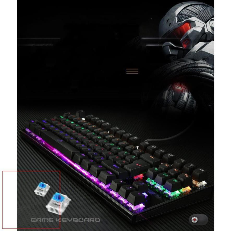 Keyboard Bàn Phím Chuột Máy Tính, Bàn Phím Cơ K28 Pro 10 Chế Độ Led Chơi Game Siêu Đỉnh, Hàng Chính Hãng