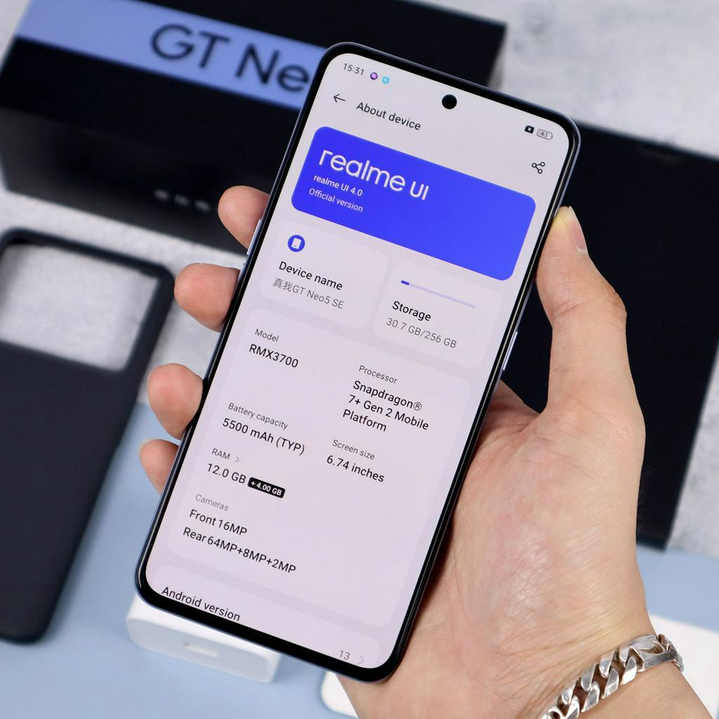 Điện thoại Realme GT Neo 5 SE - Bảo hành 1 đổi 1, Điện thoại Giá Rẻ Hà Nội