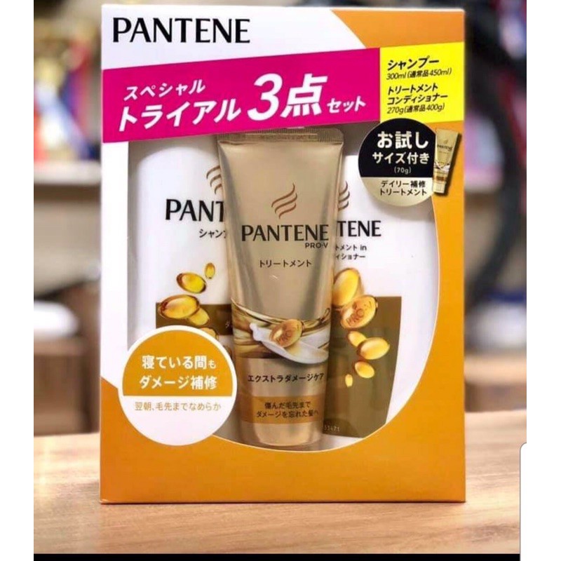 (Mẫu mới) Bộ Dầu Gội Pantene nội địa nhật Bản