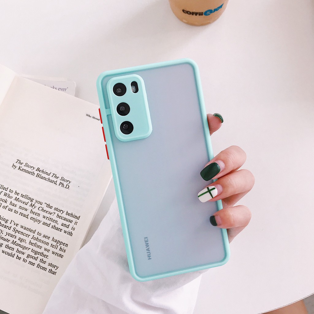 Ốp lưng Oppo A15/A54/Reno5/A5S/A3S/A5 2020/A9 2020/A91/A92/RENO 4/A31 chất liệu nhám chống bẩn, bảo vệ camera màu pastel