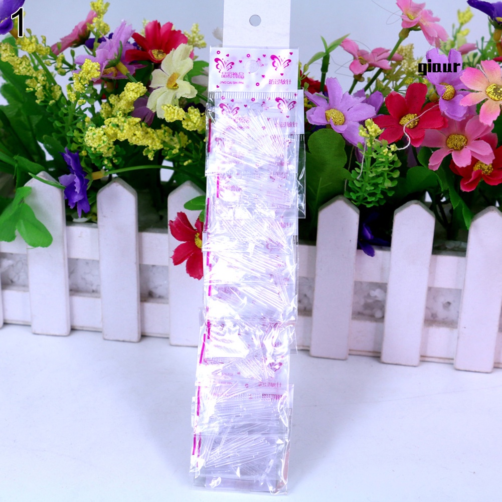 Set 10 Túi Que Xỏ Lỗ Tai Bằng Nhựa Không Gây Dị Ứng Cho Nữ