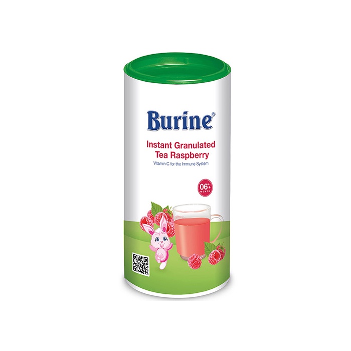 Trà cốm hoa quả Burine mâm xôi 200g (6M+)