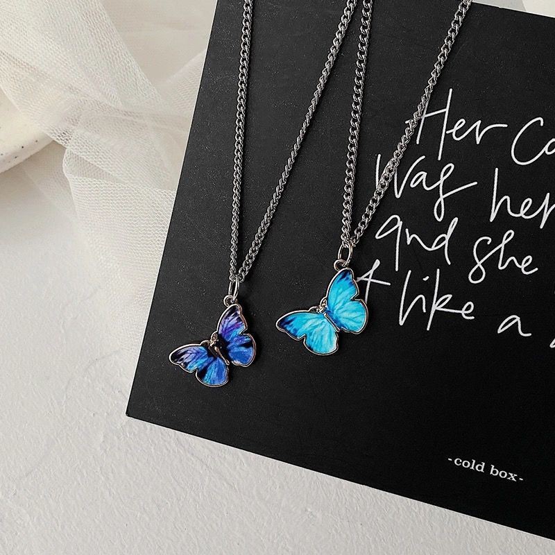 Set vòng cổ + vòng tay hình con bướm Butterfly HOT 2021