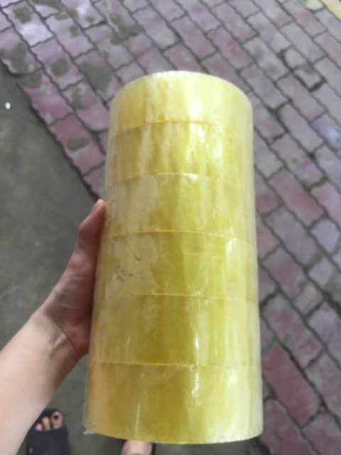 Băng dính trong đóng hàng loại 500g