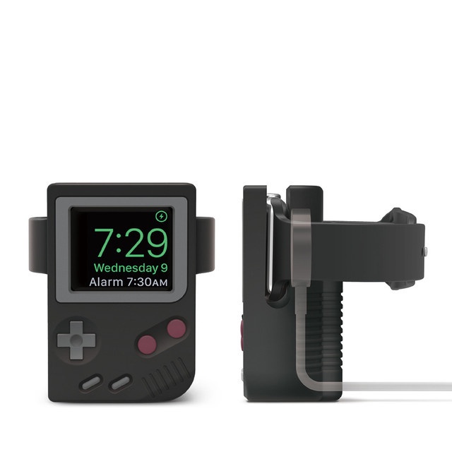 Giá Đỡ Sạc Bằng Silicon Cho Apple Watch series 7 45mm 41mm 44mm 42mm 6 5 4 iwatch 3 2 1