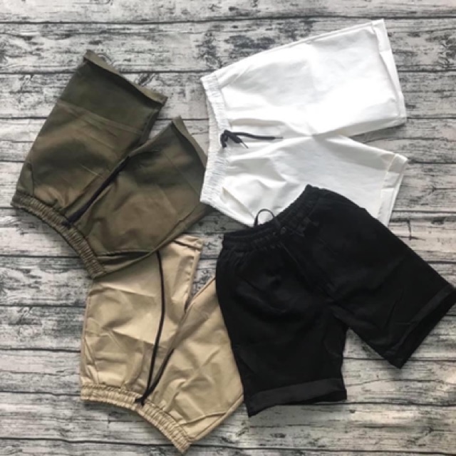 [FULLTAG CHÍNH HÃNG] QUẦN SHORT TRƠN KAKI LƯNG THUN | SHORT BASIC KAKI | CHUẨN CAO CẤP 1:1 LOCAL BRAND | BigBuy360 - bigbuy360.vn