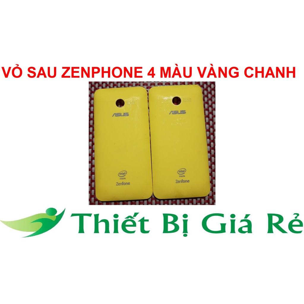 VỎ SAU ZENPHONE 4 MÀU VÀNG CHANH