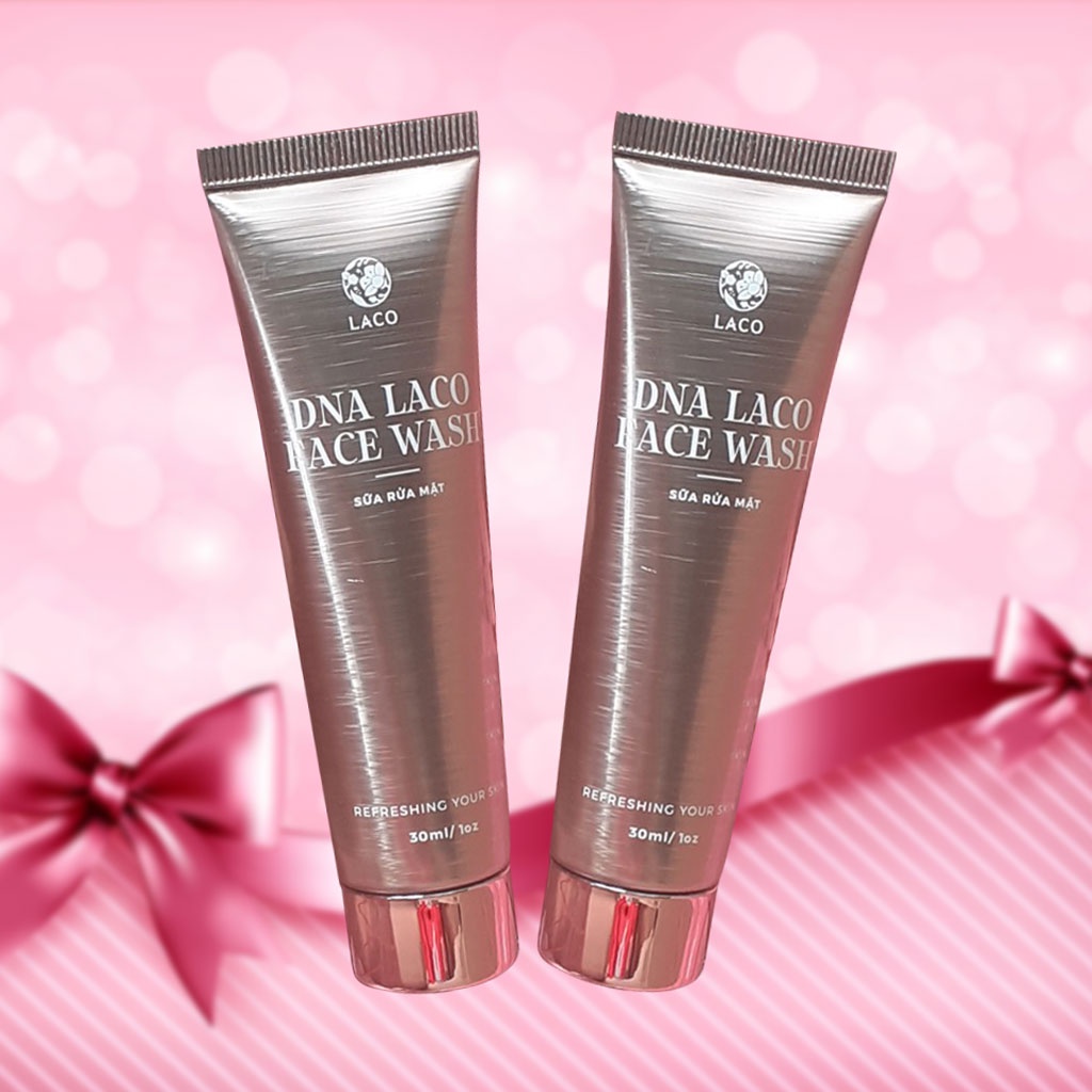 SỮA RỬA MẶT LACO DNA  30ml - LACO DNA Ngăn ngừa mụn, sạch sâu, sáng da