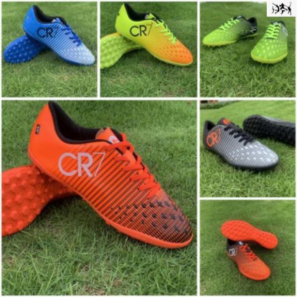 𝐓Ế𝐓🌺 NEW CH Giày đá bóng sân cỏ nhân tạo CR7 caro siêu chất Sút Mạnh new ˇ ⁵ Chất