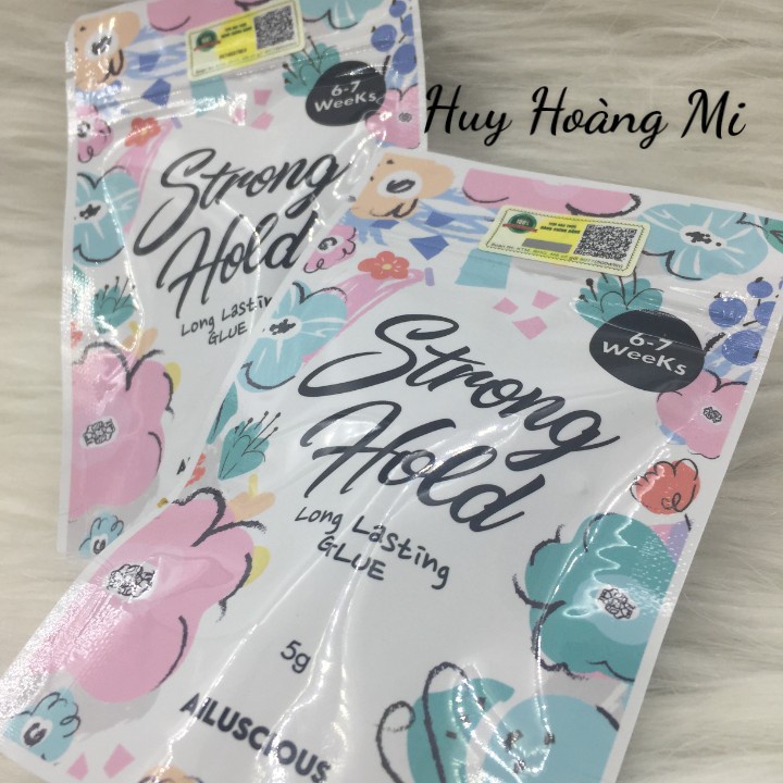 Keo Nối Mi Hàn Quốc Strong Hold CHÍNH HÃNG )_keo hàn quốc chính hãng_ Huy Hoàng Mi