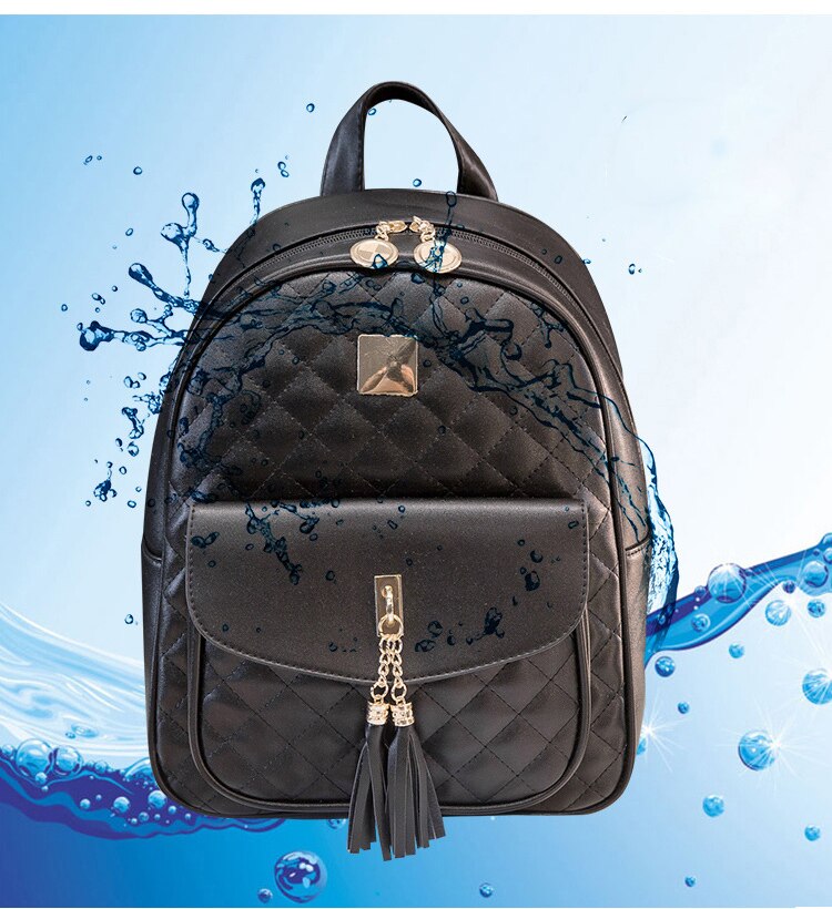 Balo Chuwanglin Từ Da PU Thời Trang Dễ Phối Đồ Phong Cách Harajuku Chất Lượng Cao Dành Cho Nữ