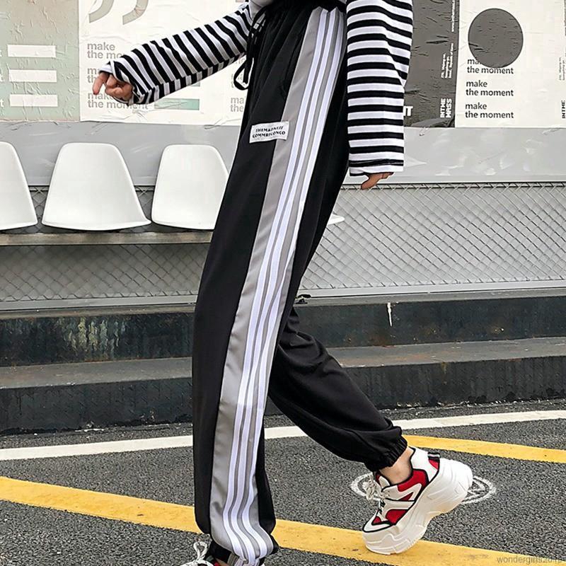 Quần dài ống rộng cá tính thời trang dành cho nữ | BigBuy360 - bigbuy360.vn