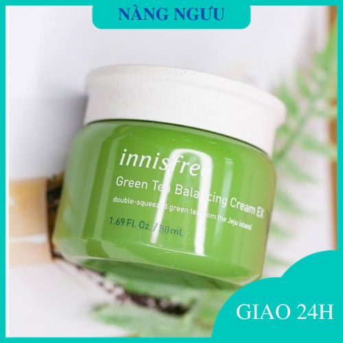 Kem Dưỡng Ẩm, Kem Dưỡng Trắng Da Innisfree Green Tea, Chống Lão Hóa và Ngăn Mụn, Hàng Chính Hãng Hàn Quốc | BigBuy360 - bigbuy360.vn