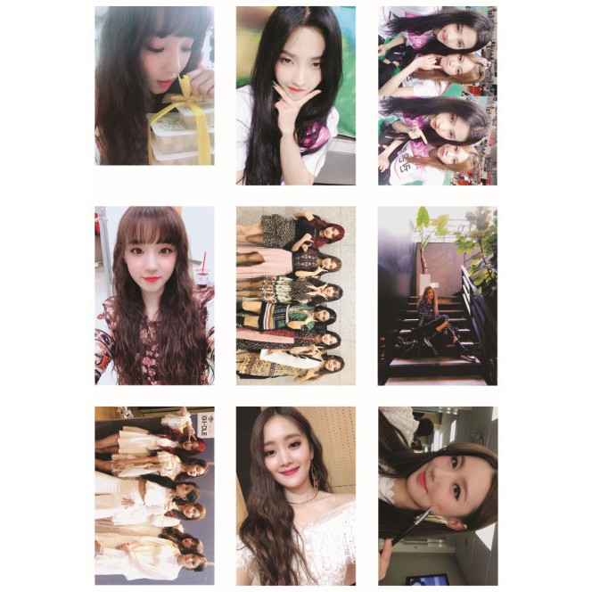 Lomo card ảnh nhóm (G)I-DLE update Twitter Full 99 ảnh