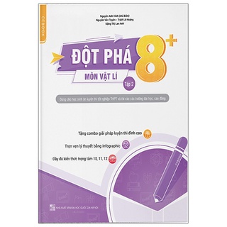 Sách - Combo Đột phá 8+ môn Vật lí (2 tập) - tái bản 2020