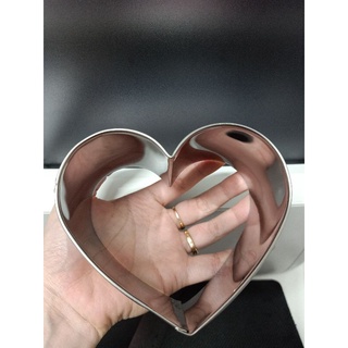 khuôn ring Mousse tim inox