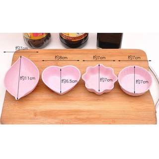 Bát lúa mạch mini hình hoa cho bé ăn dặm kiểu Nhật