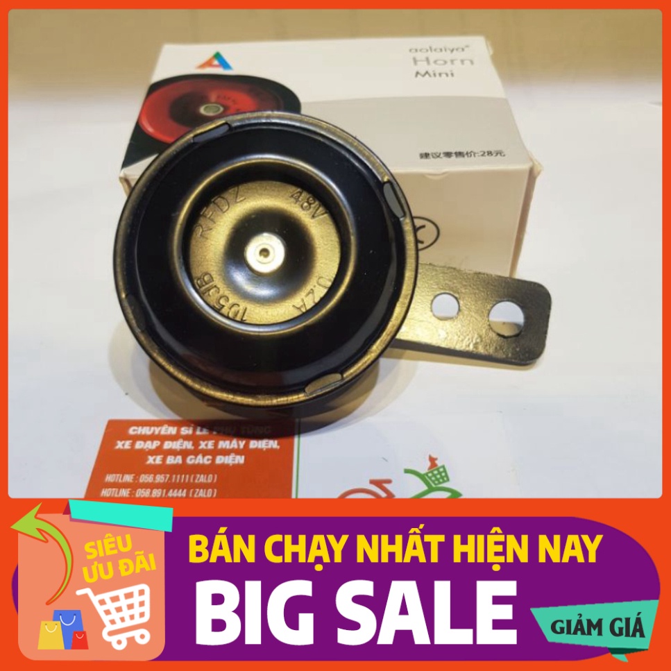 Kèn Sắt 48V Xe Đạp Điện Xe Máy Điện Xe Điện HUY XE ĐẠP ĐIỆN