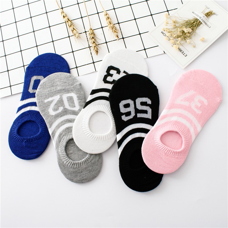 Set 5 đôi tất nữ thể thao phong cách Hàn Quốc - TG15