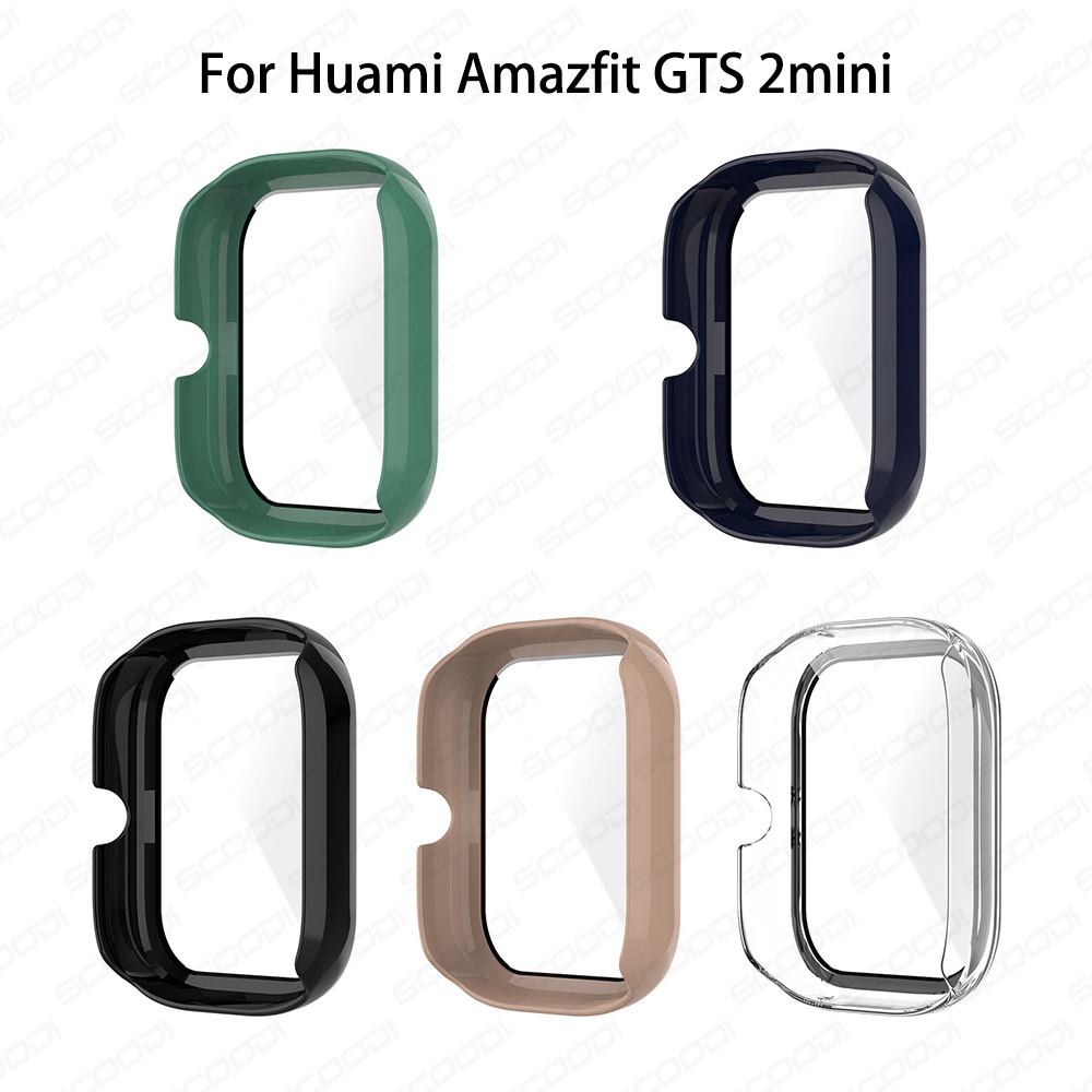 Ốp Bảo Vệ Mặt Đồng Hồ Thông Minh 2 Trong 1 Bằng Silicone + Ốp Bảo Vệ Cho Xiaomi Huami Amazfit GTS 4Mini / GTS3 / GTS2 / GTS 2Mini