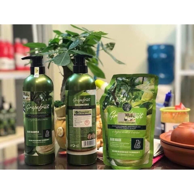 Cặp dầu gội bưởi GRAPEFRUIT