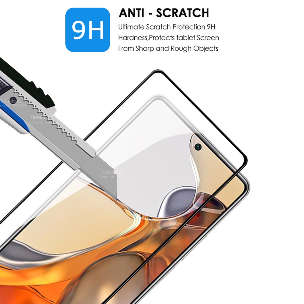 Set 2 kính cường lực bảo vệ toàn màn hình cho Xiaomi Mi 11T Pro Xiomi Mi11T 11 T11 11TPro