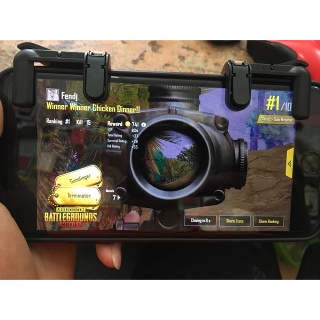 Nút chơi game pubg