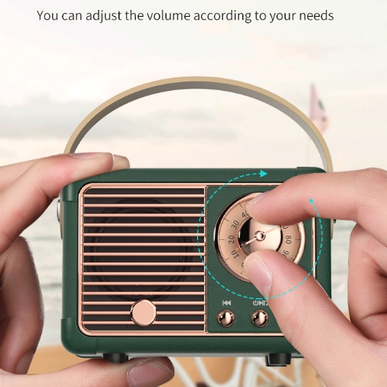 Loa Bluetooth HM11 Phong Cách Retro Và Phụ Kiện