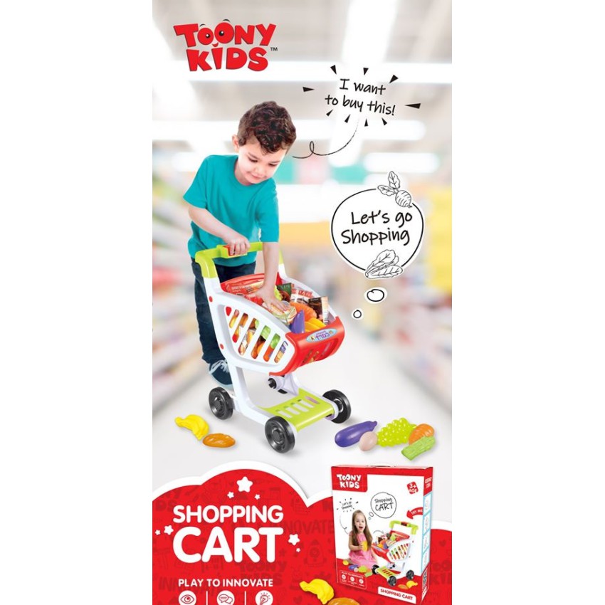 XE ĐẨY SIÊU THỊ TOONY KIDS