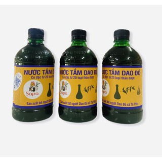 nước tắm dao đỏ