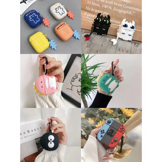 Trên đường đi 🔥Baseus W09 Vỏ Brunch Bear Silicone Switch Game Vỏ Tai Nghe Không Dây Hoạt Hình Động Vật Quái Vật Tai Nghe Tai Nghe Hoạt Hình Nintendo Switch Tai Nghe Bluetooth Tai Nghe Tai Nghe Tai Nghe Vỏ Bảo Vệ Tai Nghe