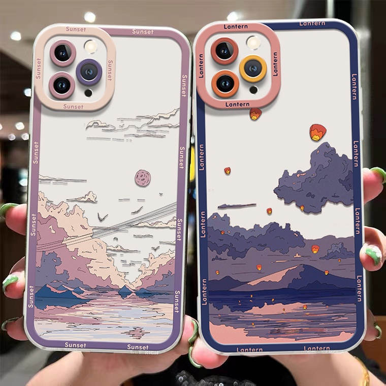 Ốp Điện Thoại TPU Silicon Trong Suốt Chống Sốc Cho IPhone 14 13 12 11 Pro Max 11 6S 7 8 Plus X XS XR