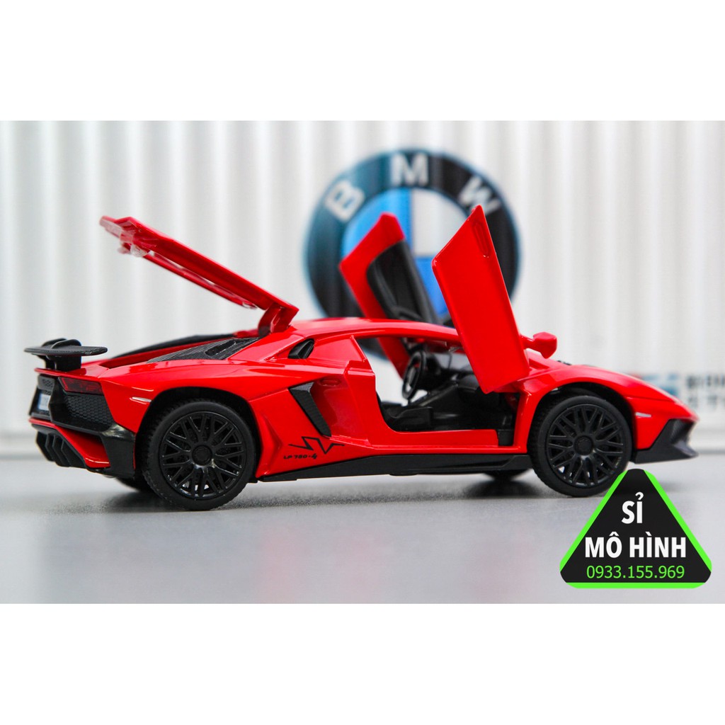 [ Sỉ Mô Hình ] Mô hình siêu xe Lambo Aventador SV 1:32