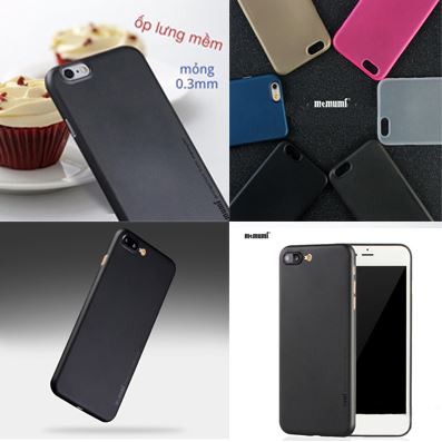 [Mã ELFLASH5 giảm 20K đơn 50K] Ốp lưng iPhone 6/6S hiệu Memumi (Slim Case Series)