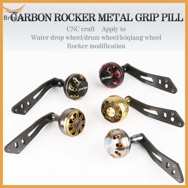 Tay Quay Máy Câu Cá Bằng Hợp Kim Nhôm Carbon Chuyên Dụng