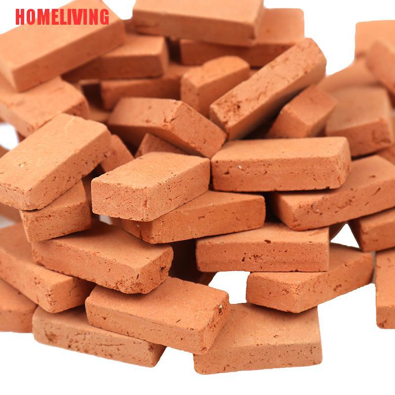 [HOMELIVING] Set 50 Mô Hình Gạch Mô Phỏng Phong Cảnh Tỉ Lệ 1 / 16 Để Bàn Trang Trí diy