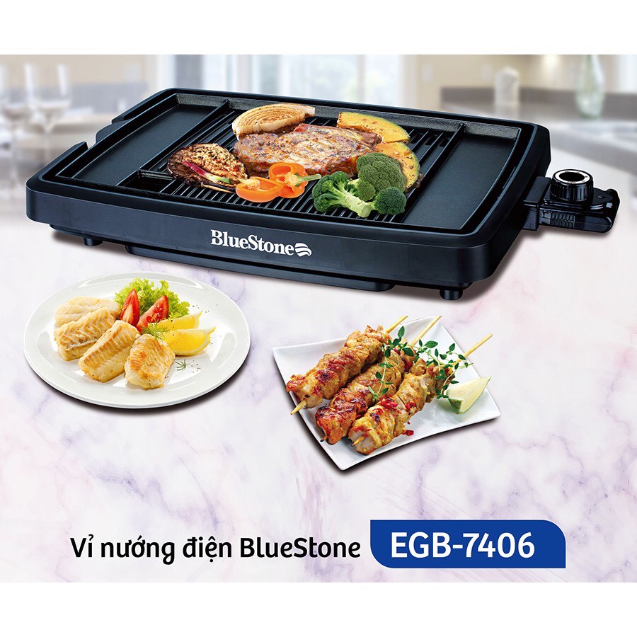 Vỉ Nướng BlueStone EGB-7406 (1450W) - Hàng chính hãng - Bảo hành 24 tháng