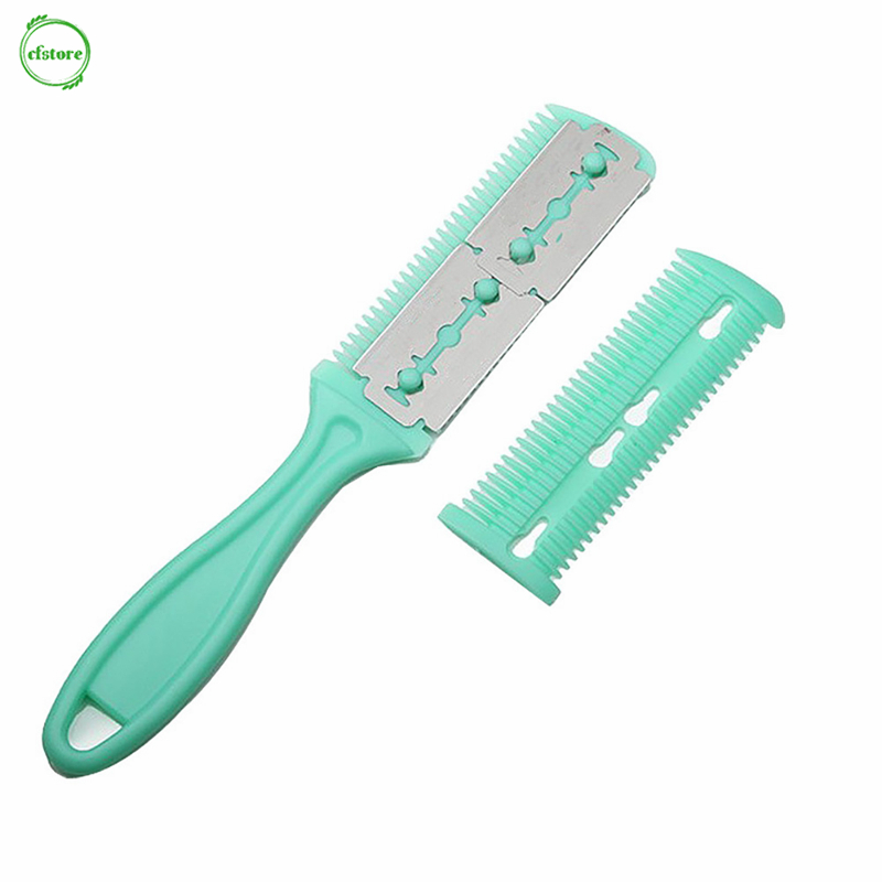 Dao cắt tỉa tóc dạng lược 2 mặt chuyên dụng cho thợ làm tóc