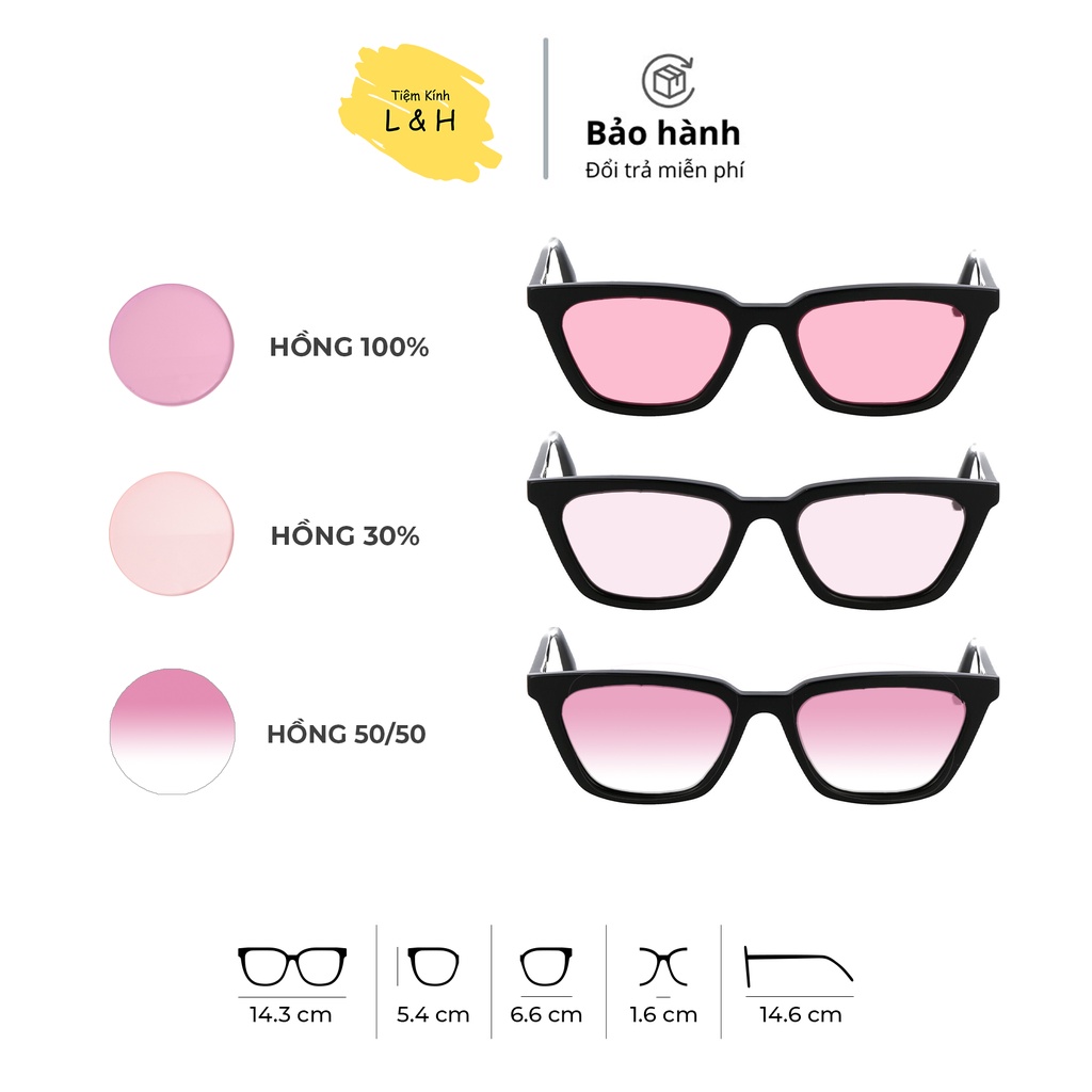 Kính râm chống UV GM Agail dành cho nam nữ