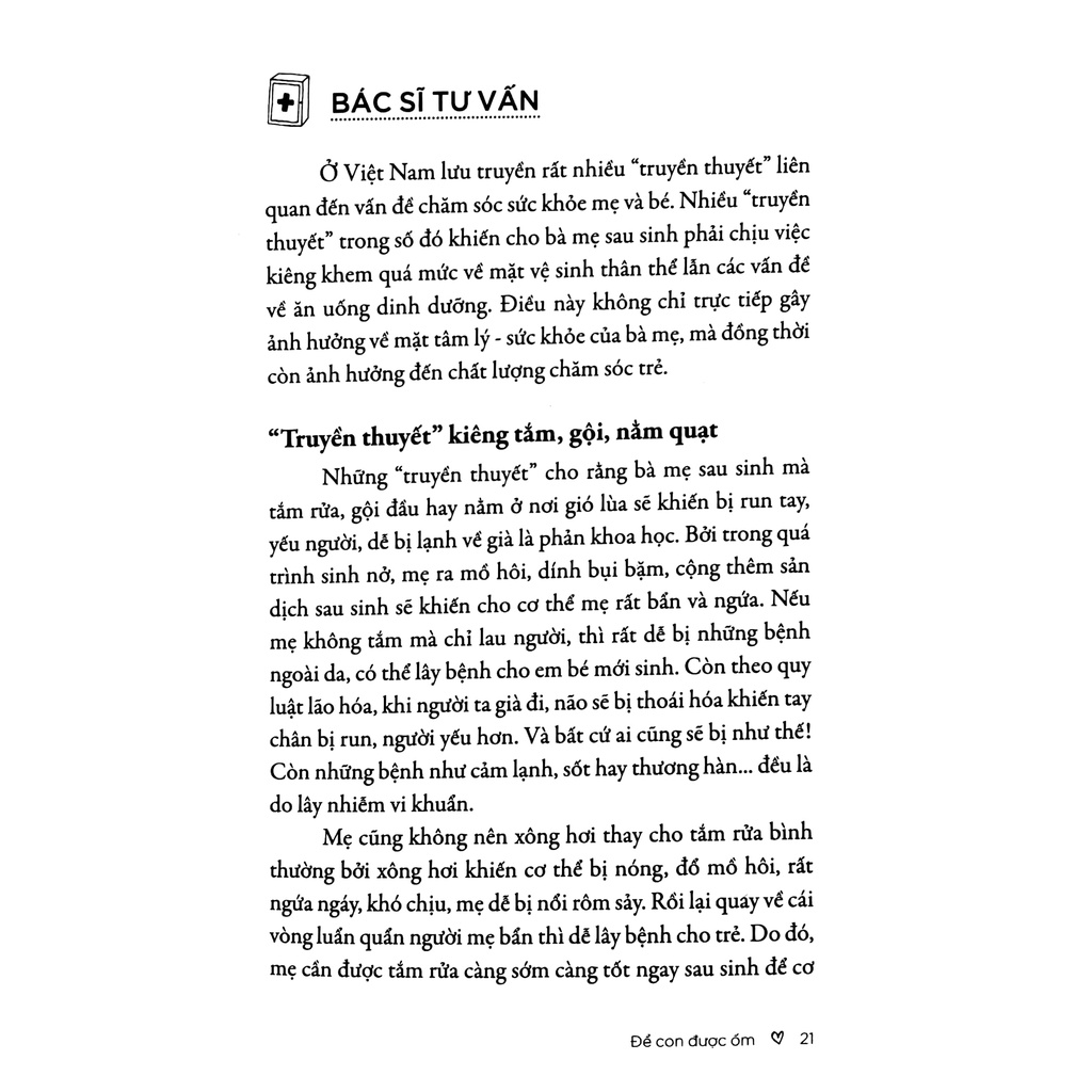 Sách - Để Con Được Ốm (Tái Bản 2018)