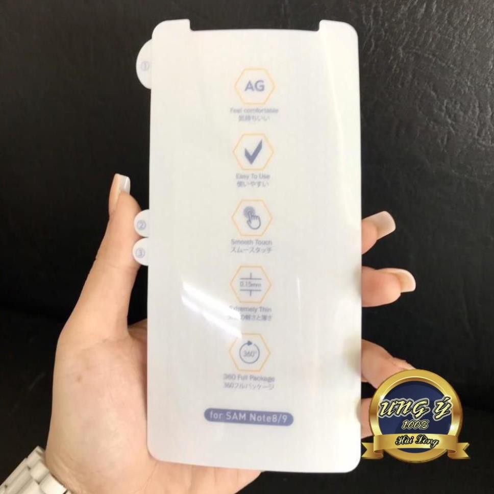 Miếng dán PPF cho màn hình Samsung Galaxy Note 8/9 ( nhám ) MHIUY20