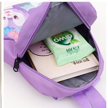 Túi Balo Vải Cho Bé Trai Bé Gái Trẻ Em Đi Học, Chơi, Mầm Non, Tiểu Học Dễ Thương Hoạt Hình Đáng Yêu Từ 1-10 Tuổi