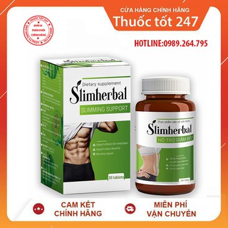✅ VIÊN UỐNG GIẢM CÂN SLIM HERBAL [Freeship] ❤️ - Dáng Gọn Eo Thon Đánh Tan Mỡ Thừa Nổi Bật Dáng Ngọc -CHÍNH HÃNG HỘP 30v