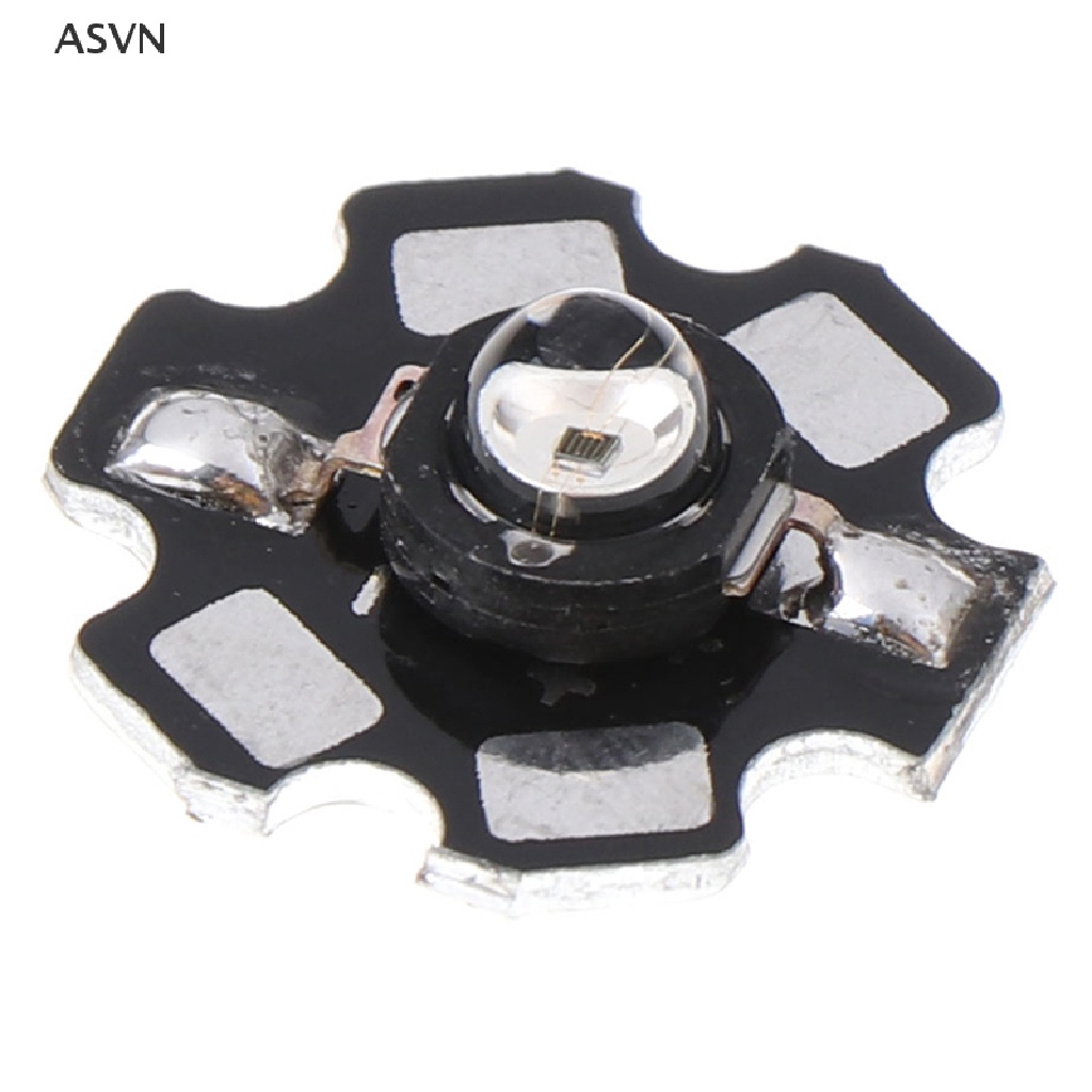 Asvn❤ 1 Chiếc Đèn Hồng Ngoại Công Suất Cao 3W 850nm Hồng Ngoại Đèn LED Hồng Ngoại Camera Ban Đêm