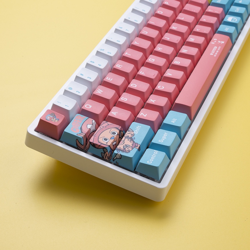 Tony Tony Chopper Keycap Cherry Hồ sơ One Piece Anime PBT DYE-SUB Bàn phím cơ học Keycap