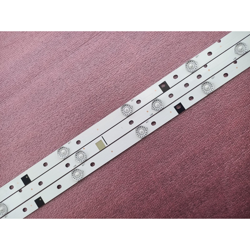 BỘ LED TIVI A SANZO 40CS6000 DARLING 40DF2200 JS-D-JP3910-071 061EC MỚI 100% BỘ 3 THANH, 2 THANH 7 BÓNG 1 THANH 6