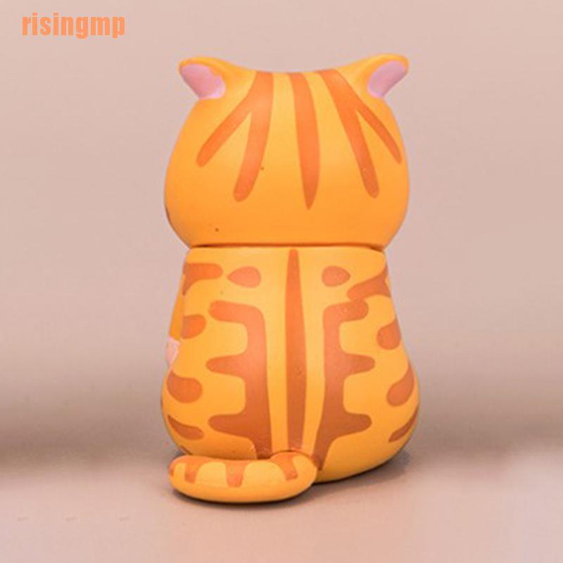 1 Mô Hình Chú Mèo May Mắn Hoạt Hình Bằng Nhựa resin DIY