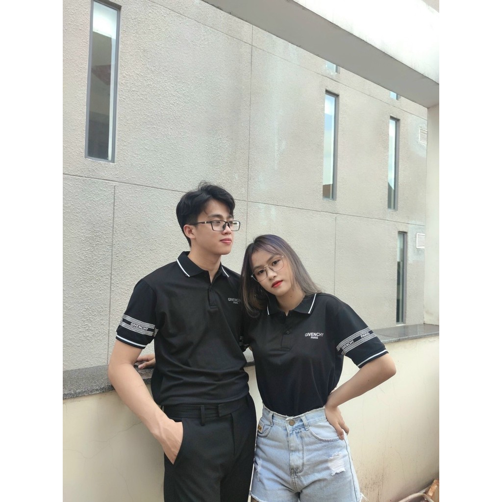 Áo thun polo Nam cổ bẻ phối hoạ tiết cánh tay, in chữ ấn tượng trẻ trung, chất liệu cá sấu thoáng mát cao cấp | BigBuy360 - bigbuy360.vn